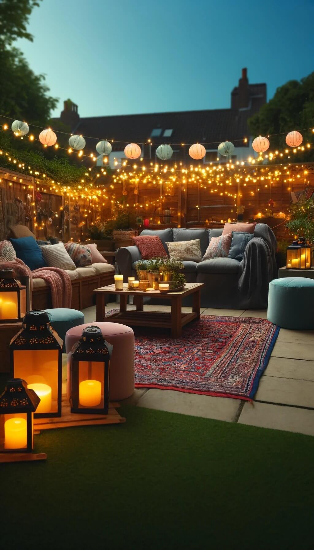 Outdoor Lounge Area