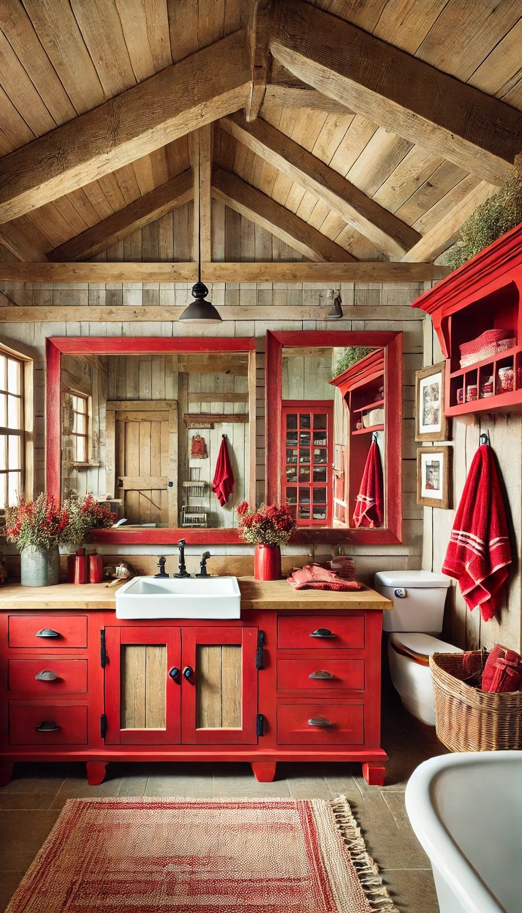 Rustic Red Charm