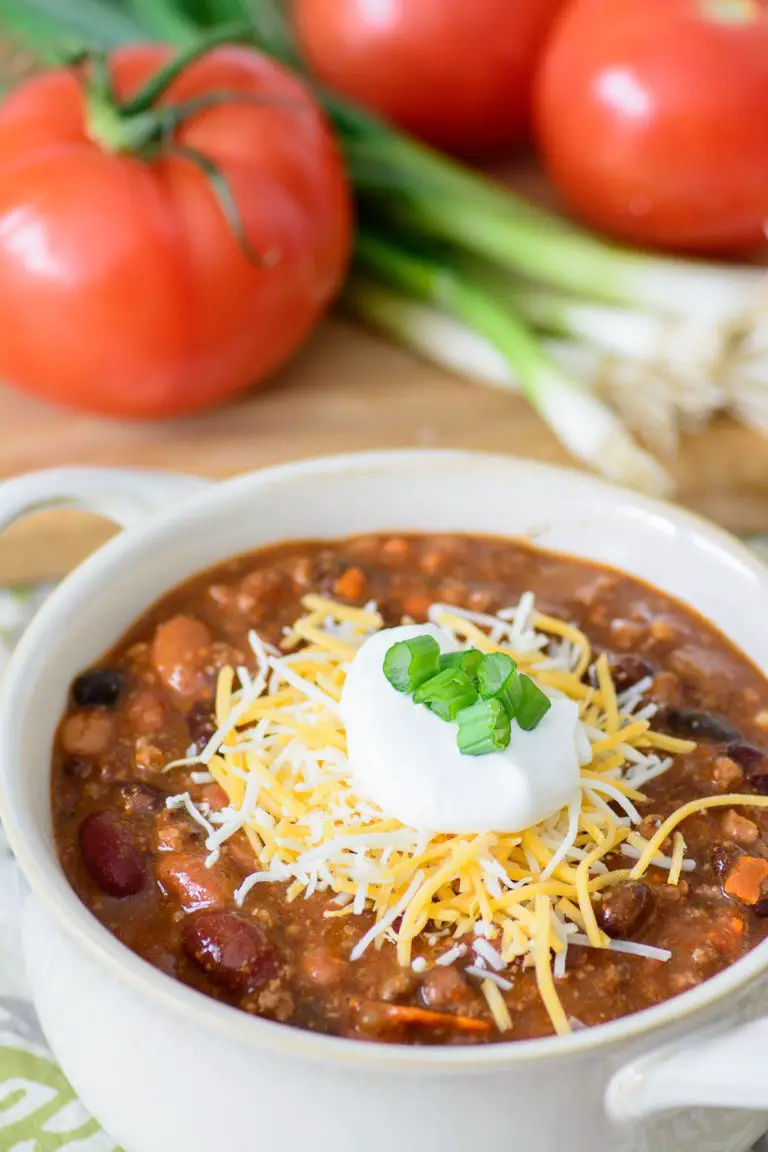 Clean Eating 30 Minute Easy Homemade Chili Recipe