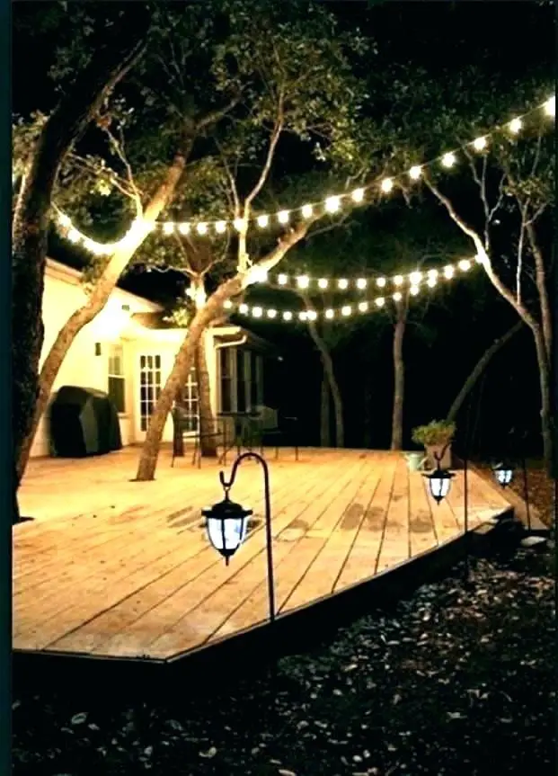 Overhead deck lighting ideas