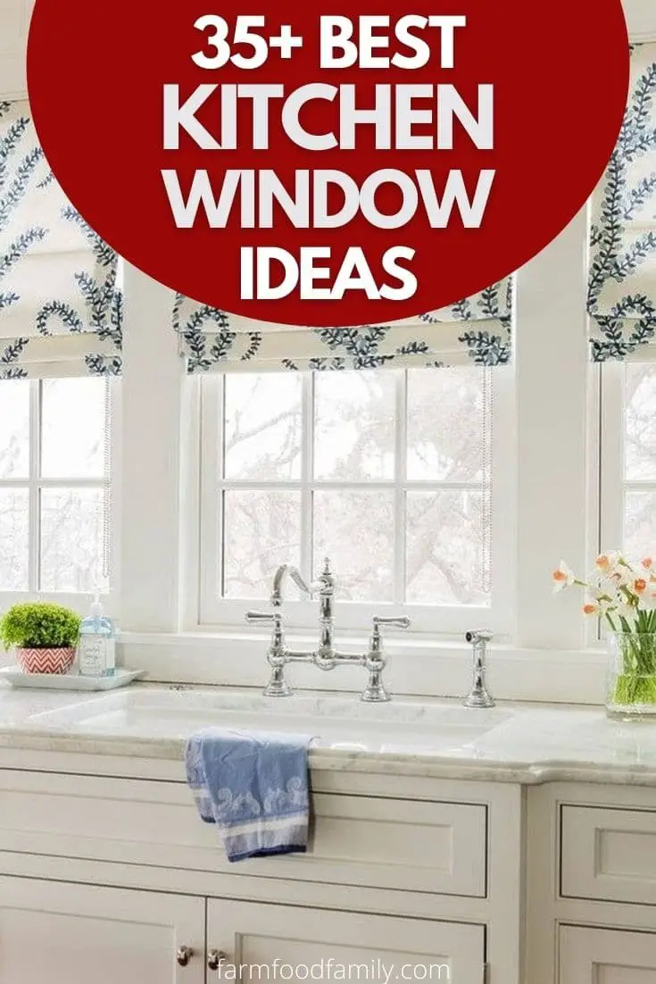 35+ Best Kitchen Window Decor Ideas And Designs (With Pictures)