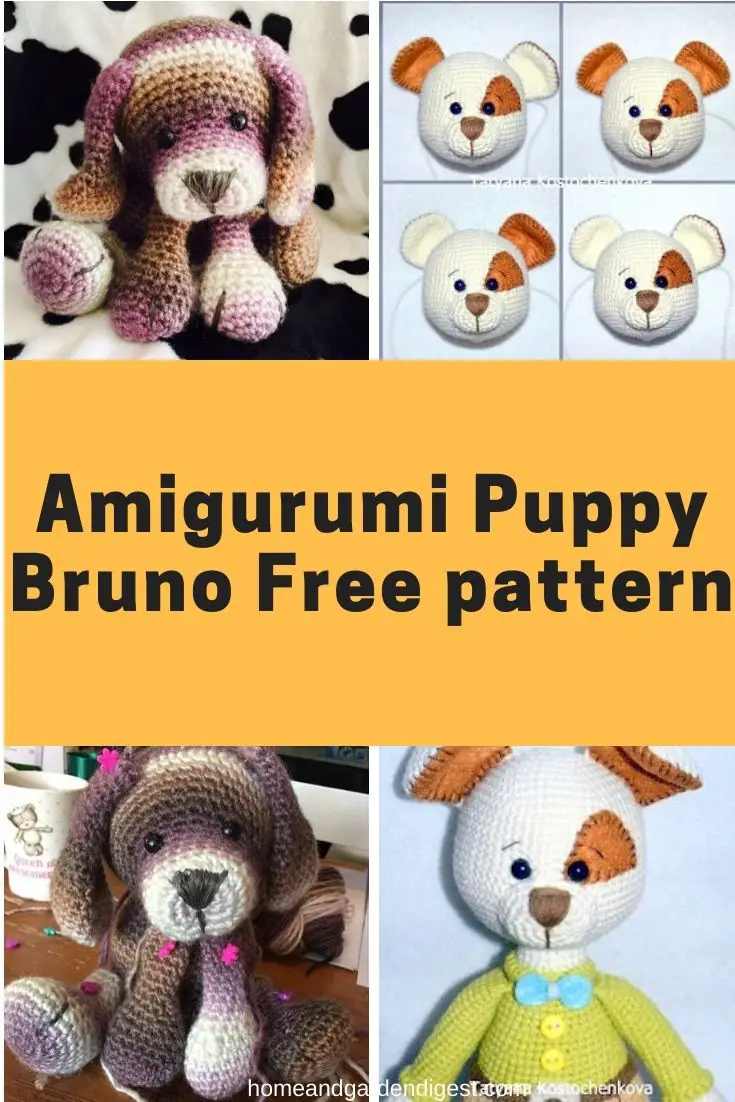 Amigurumi Puppy Bruno Free pattern