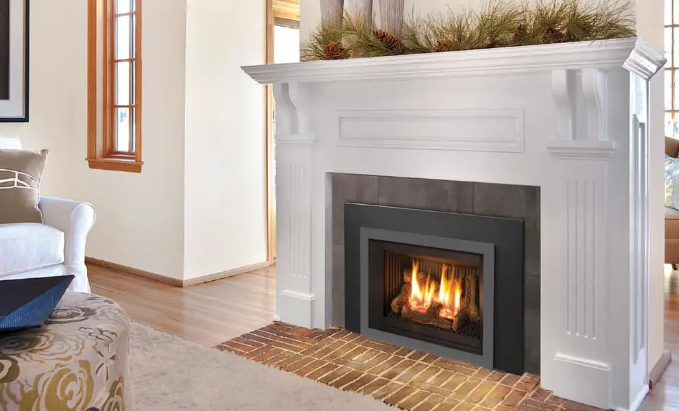 Gas fireplace surround ideas.