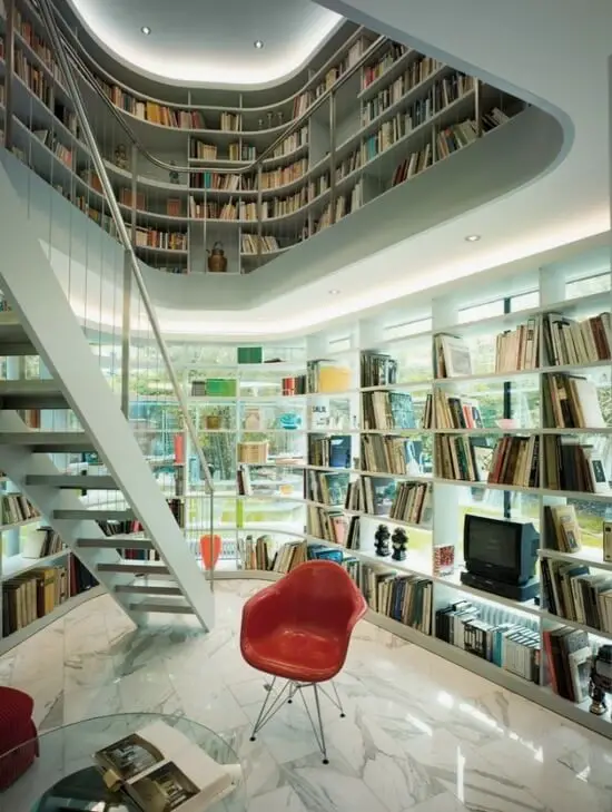 21-67. More home library designs