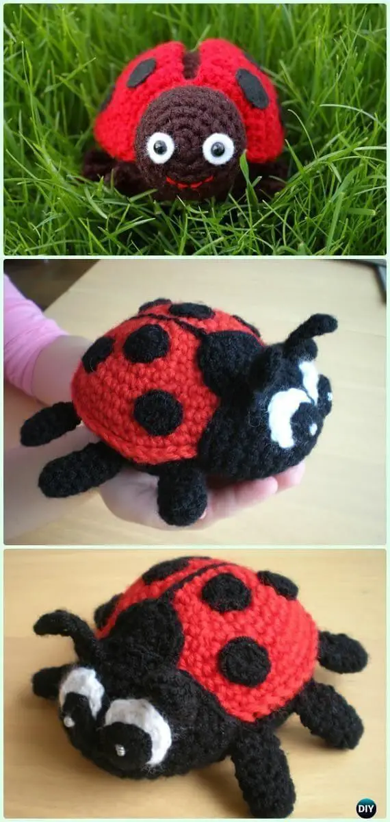 Lorelei the Lady Bug Amigurumi Free Pattern