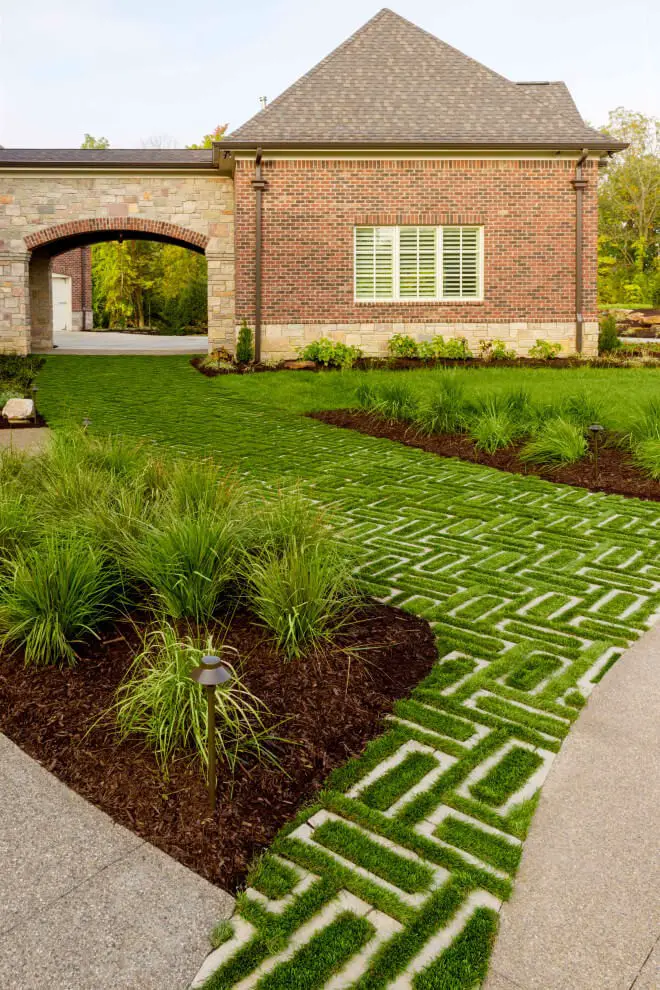 Permeable driveway