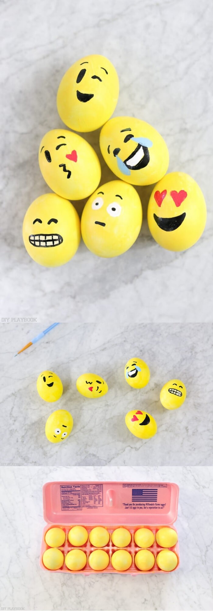 DIY Emoji Easter Eggs