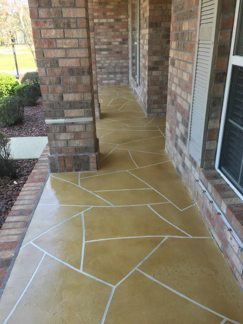 Old concrete porch ideas.