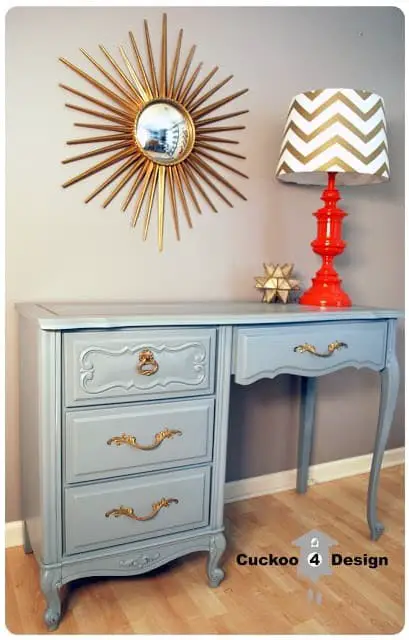 Painted French Dresser Makeover