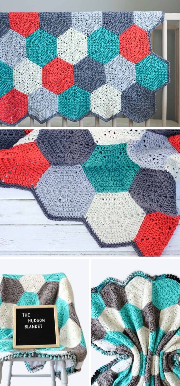 Hexagon Baby Blanket