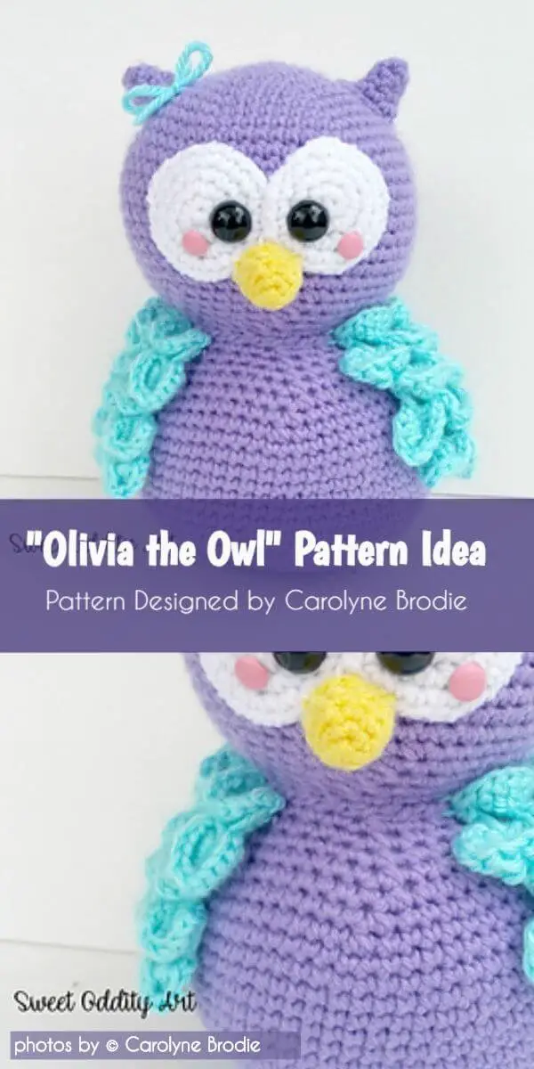 20 Amigurumi Crochet Owl Free Patterns