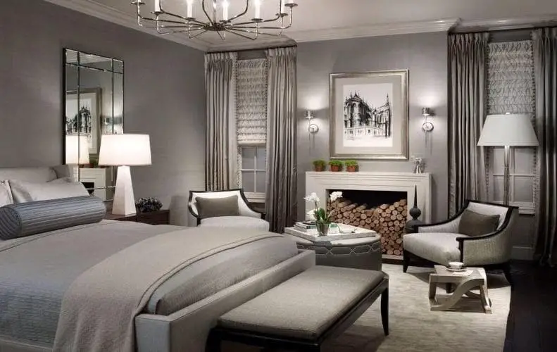 Grey bedroom ideas for couples