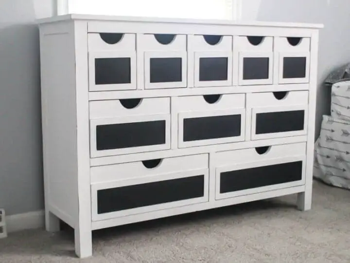 The White Painted Dresser Idea