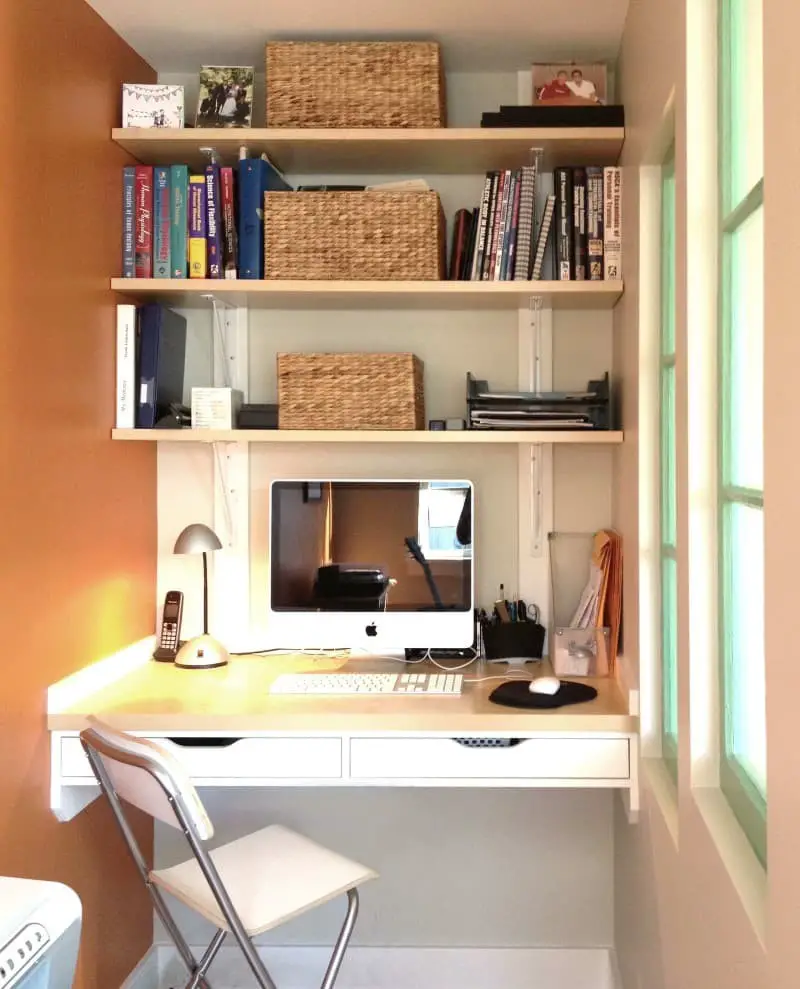 Small apartment home office ideas.