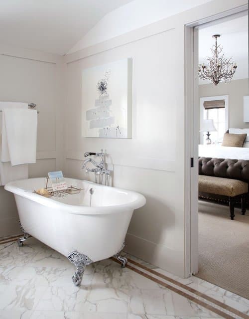 Classic Grey Painted Bathroom