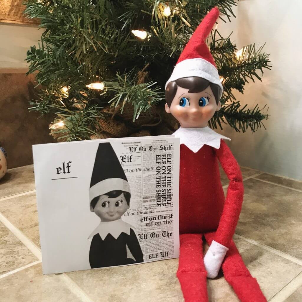 Elf On The Shelf Reputation CD Prop