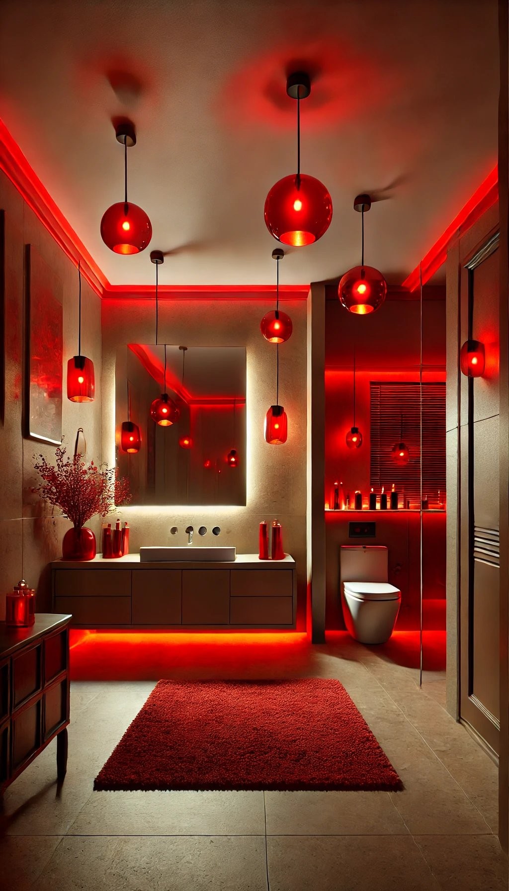 Red Lighting Fixtures