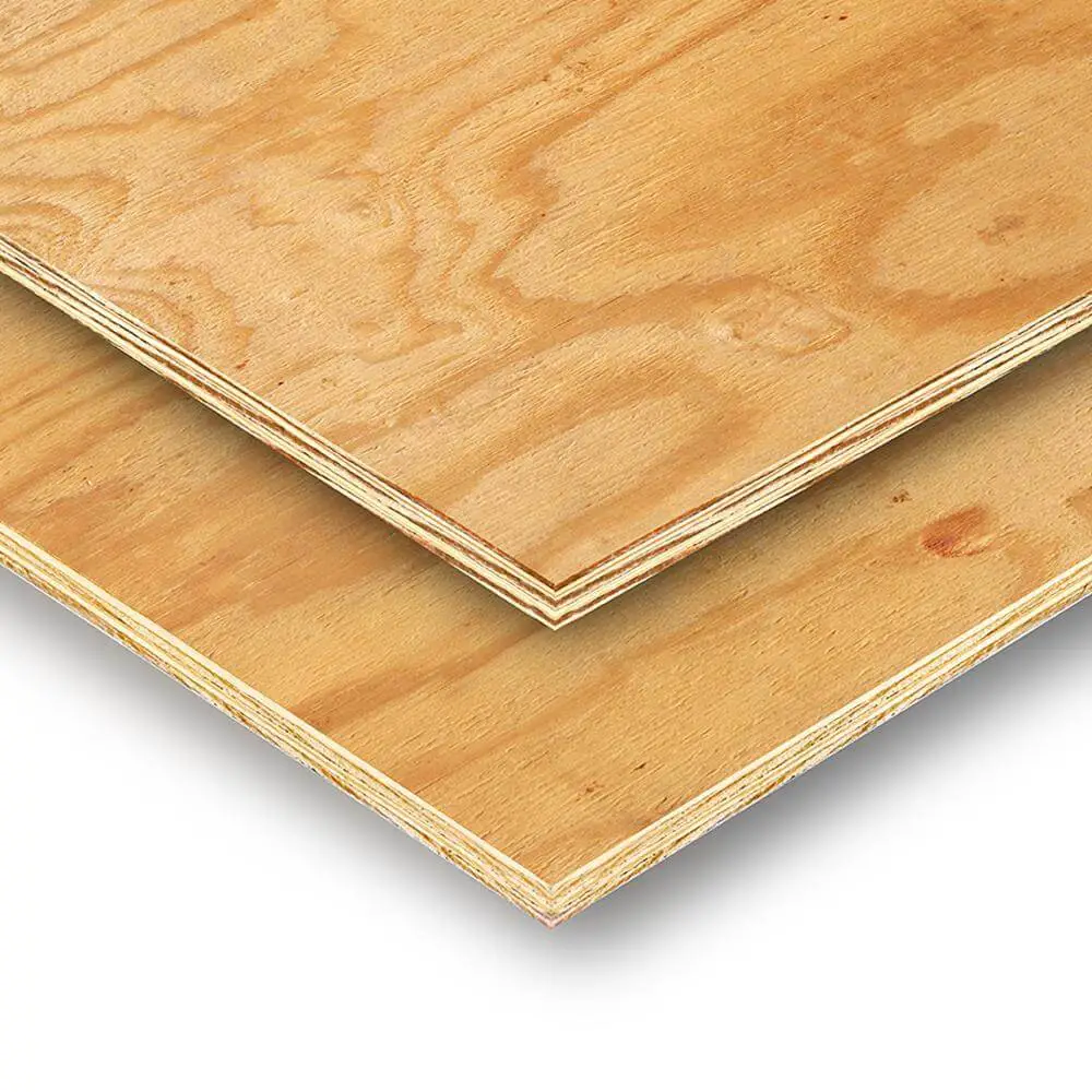 Exterior sheathing plywood