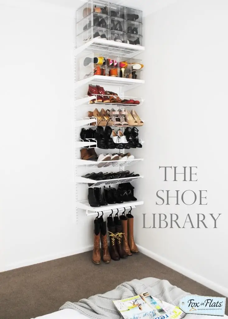 #33. Elfa shoe storage