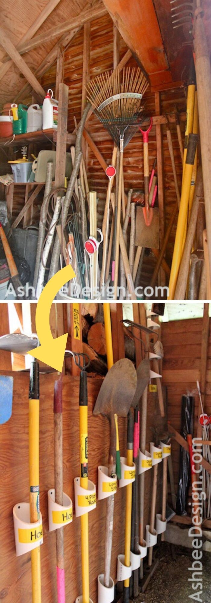 Farm tools storage