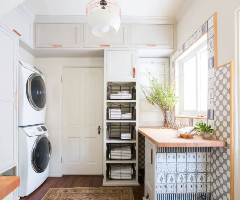 15 Genius Stacked Laundry Room Ideas To Maximize Space