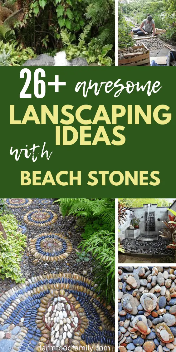 30 Amazing Landscaping Ideas With Beach Stones