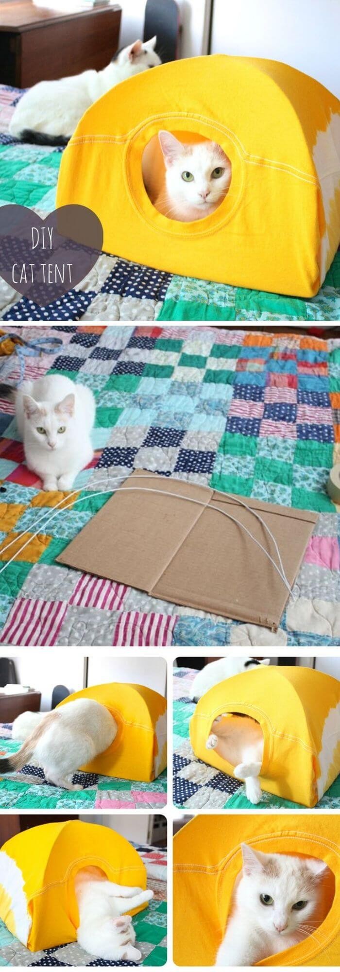 DIY Cat Tent