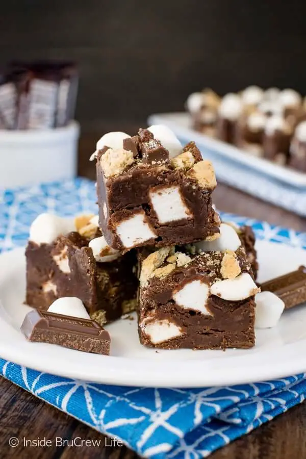 MILK CHOCOLATE S’MORES FUDGE