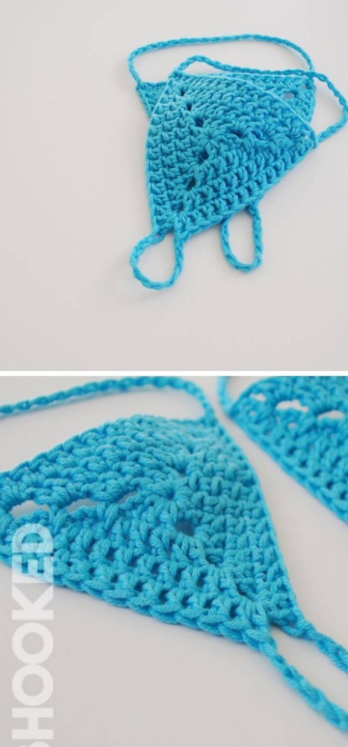 Crochet new waves barefoot sandals