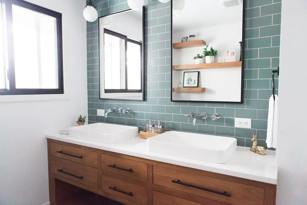 Subway tile is a classic choice that always looks great – and it’s affordable, too