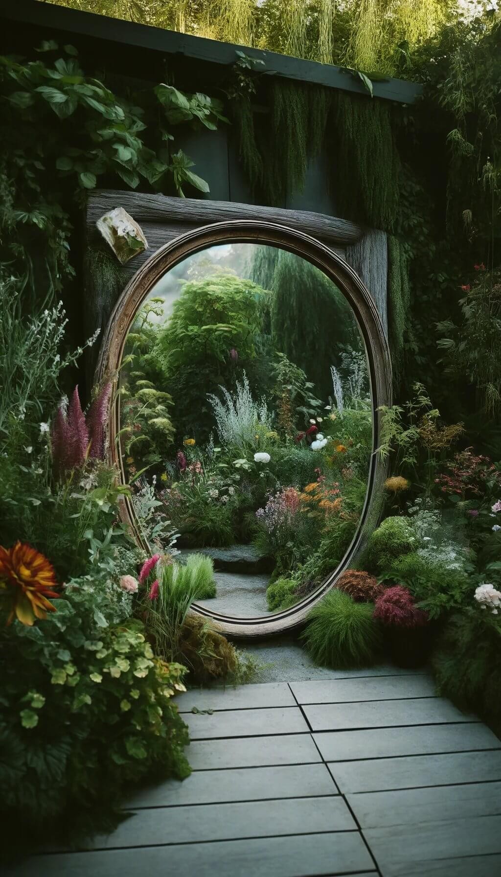 Garden Mirror