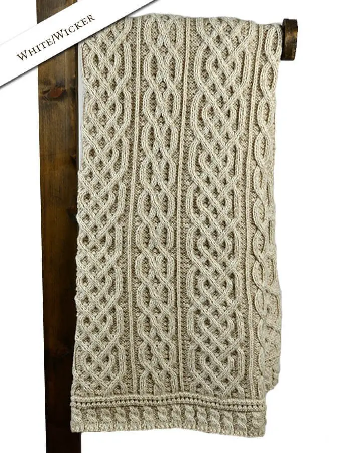 Aran Plated Throw