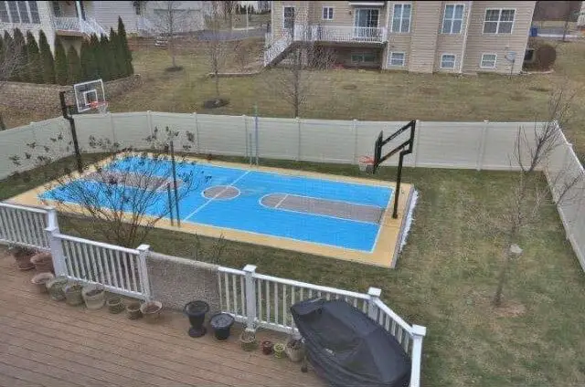 Consider a Traditional Basketball Court