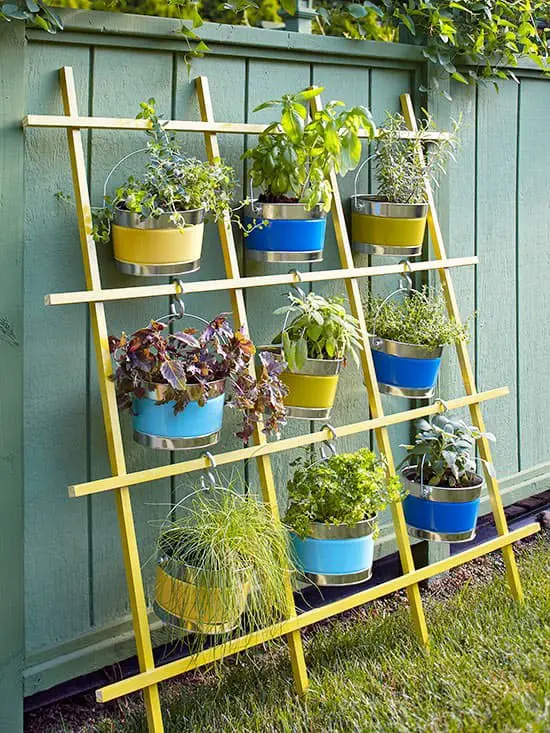 Planters with Trellis