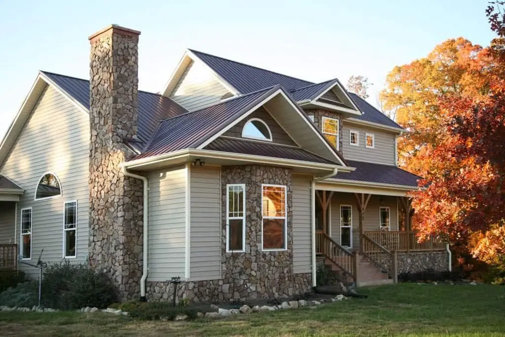 Faux stone deck skirting idea