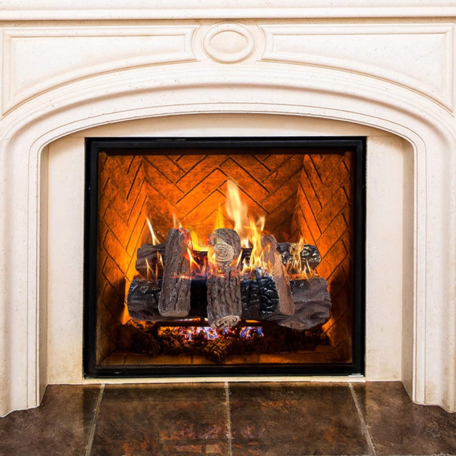 Gas fireplace