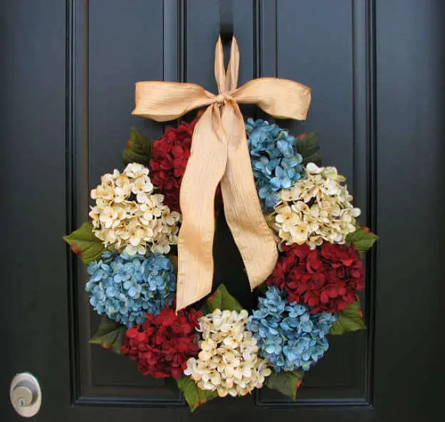 Red, White, And Blue Wreath