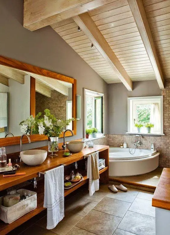 Modern Farmhouse Bathroom