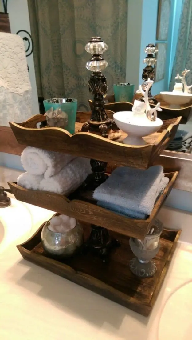 Attractive Bathroom Tray