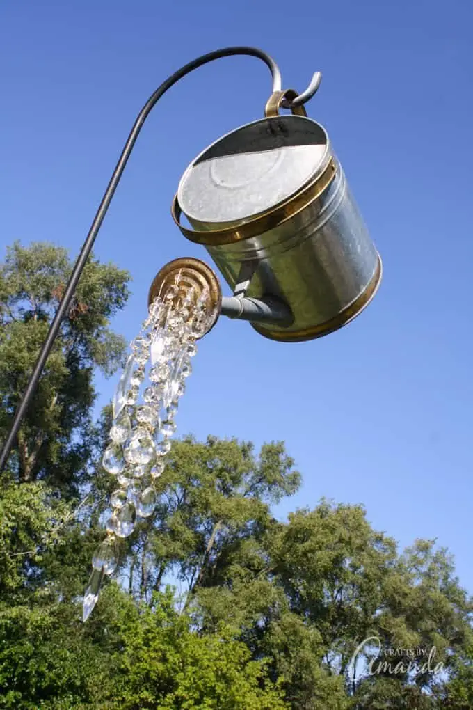 A Watering Can That Pours Crystals