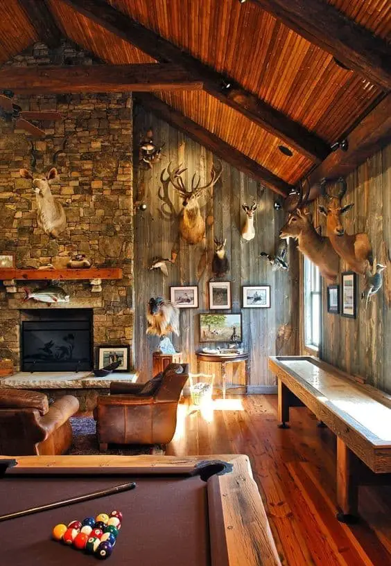 Rustic Man Cave