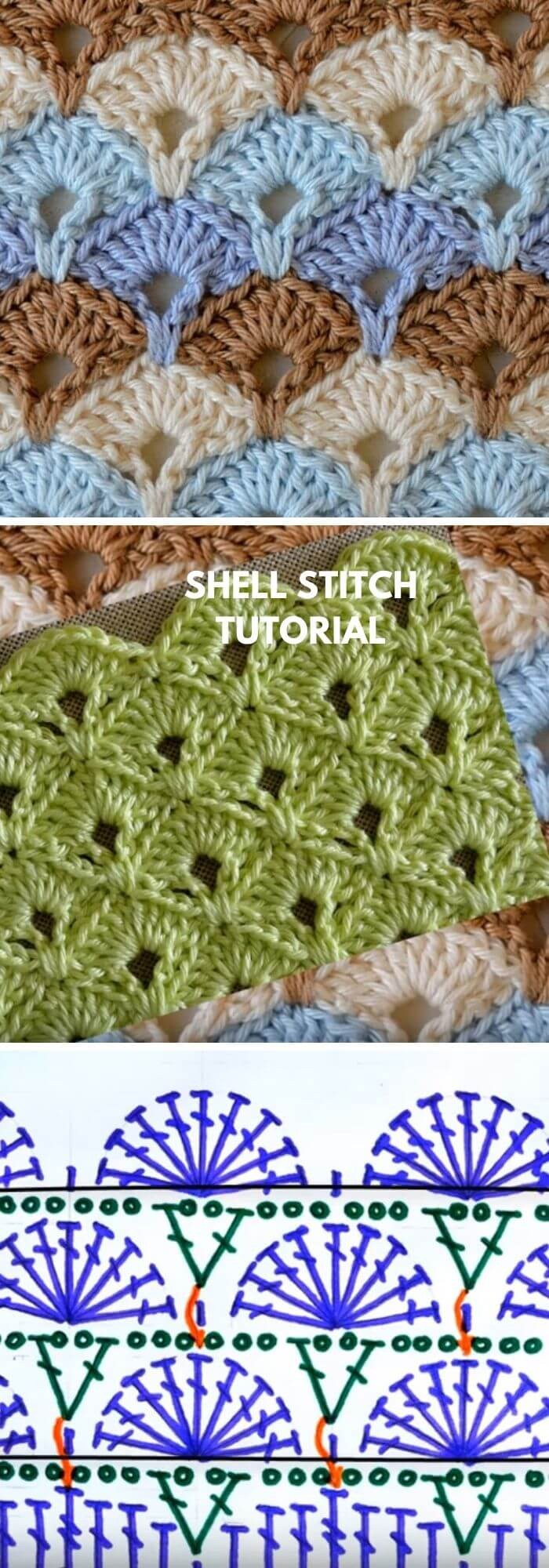 Crochet fun point box stitch