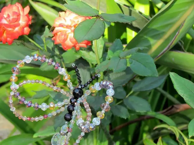 Crystal Butterfly Plant Stakes