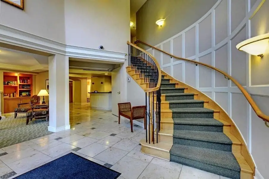 Coffered stair trim