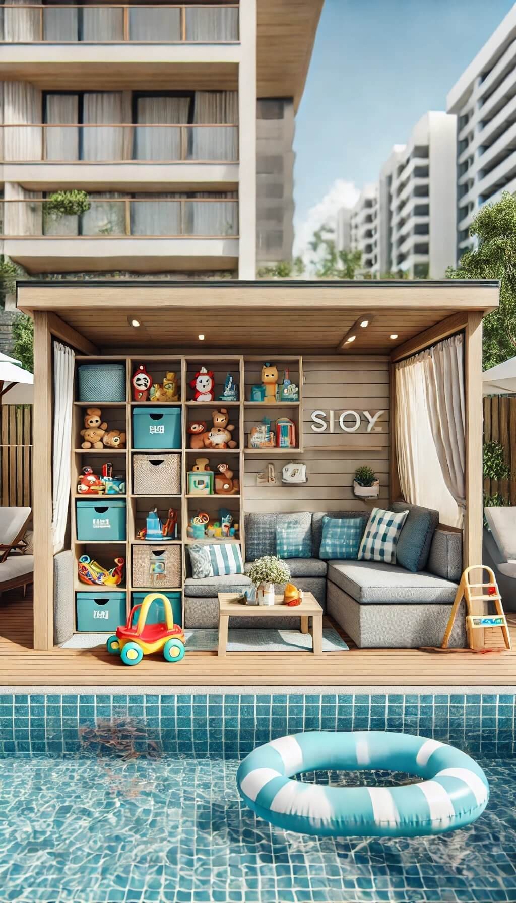 Family-Friendly Cabana