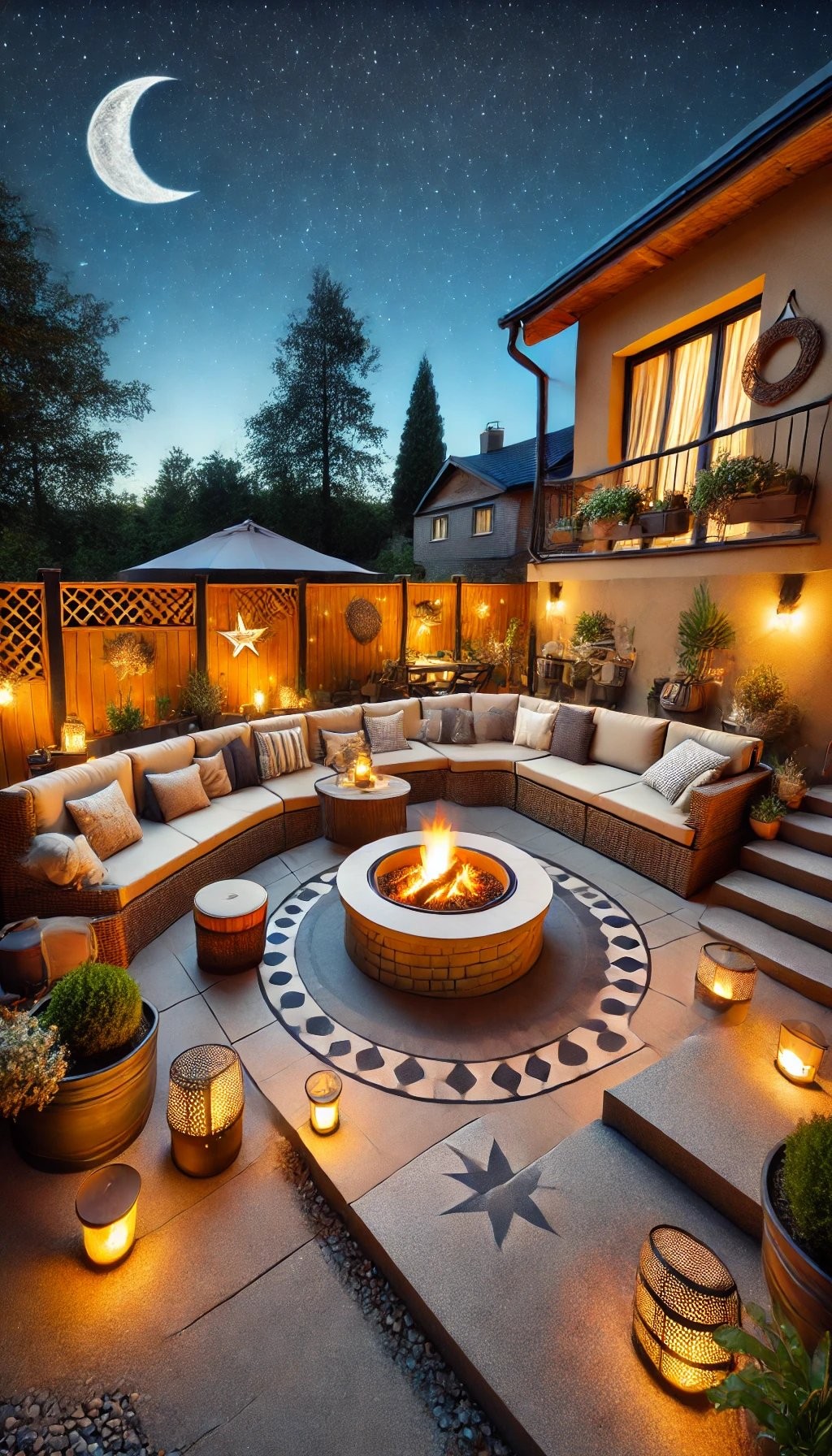 Fire Pit Area