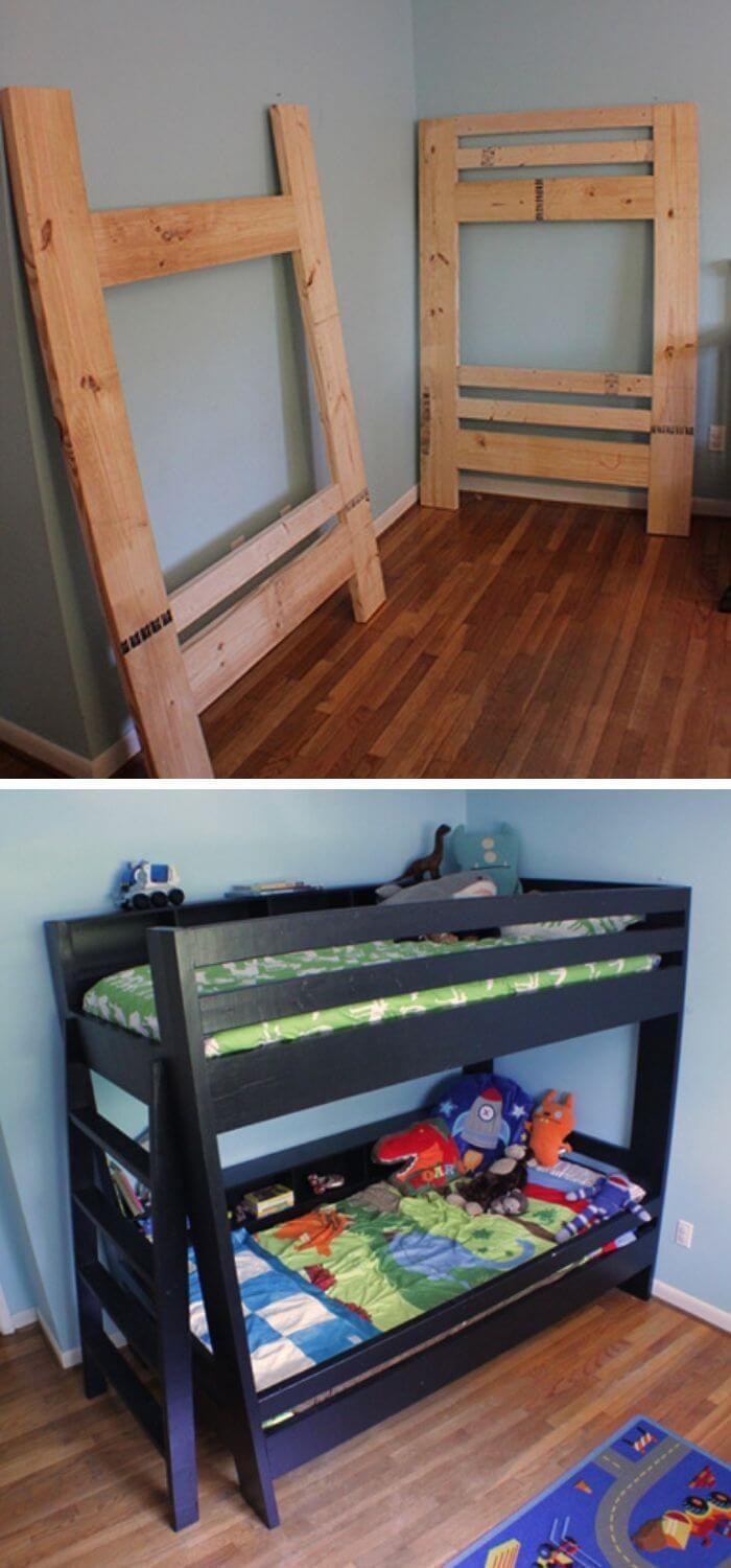 Modern smaller bunk beds