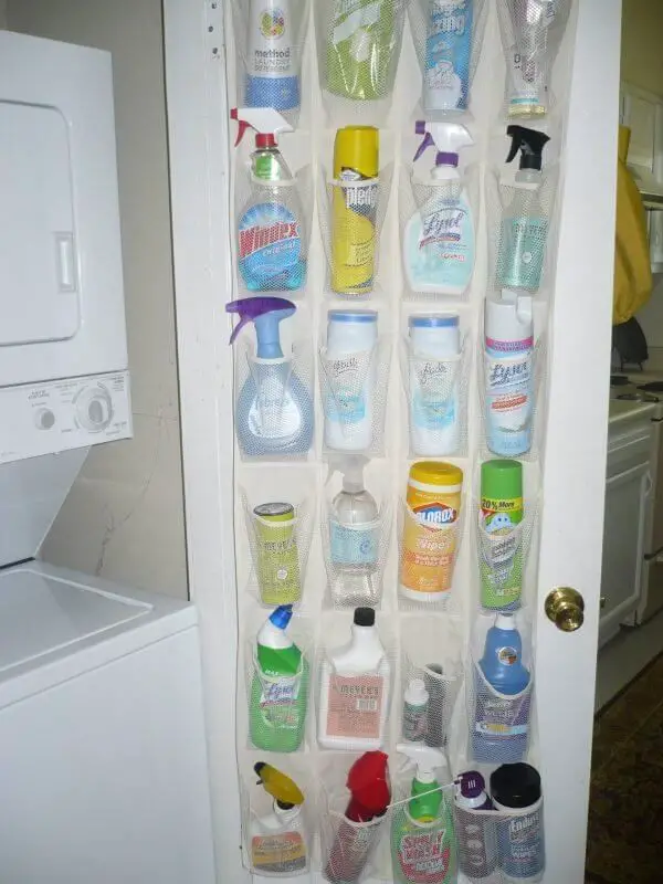 #12. Cleaning supplies