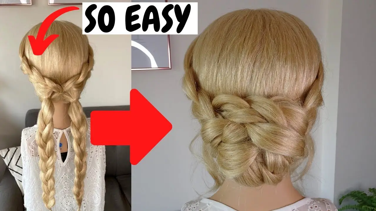 Braid and Bun Hairstyle