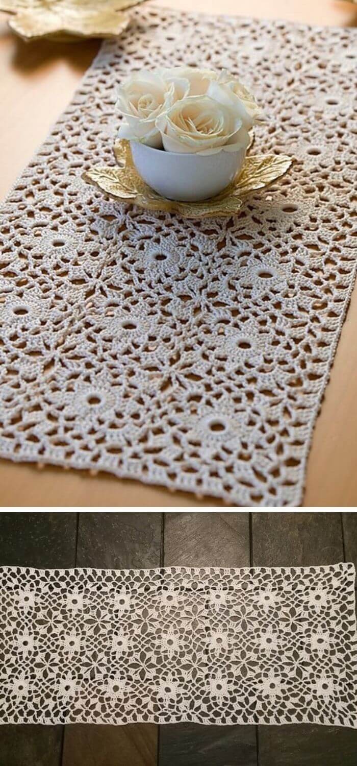 Starburst table runner